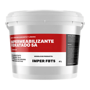 Impermeabilizante FBT5 4L - 5 años - Lámina y Losa