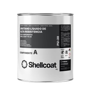 Alternative view of Uretano Líquido de Alta Resistencia - Shellcoat PU-20 19L - Dos componentes